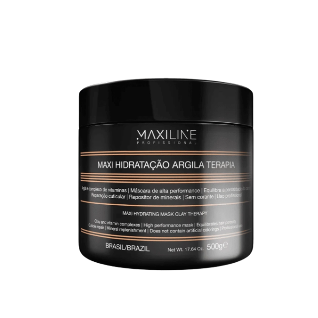 MÁSCARA ARGILA TERAPIA MAXILINE | 500 G MÁSCARA ARGILA TERAPIA MAXILINE | 500 G