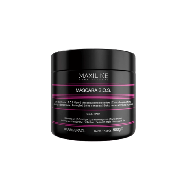 MÁSCARA S.O.S HIDRATANTE MAXILINE | 500 G MÁSCARA S.O.S HIDRATANTE MAXILINE | 500 G